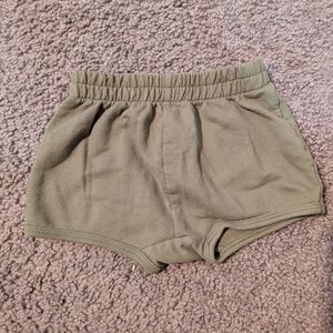 Cat & Jack Green Casual Baby Shorts